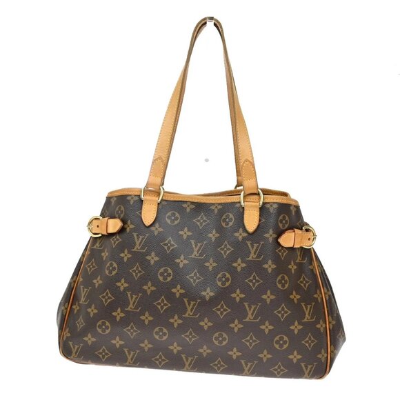 LOUIS VUITTON Batignolles Horizontal Shoulder Bag Monogram Brown M51154 72YH474 - Picture 1 of 16